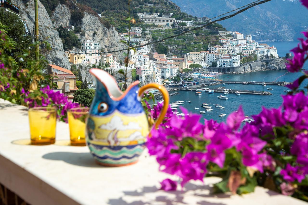 Bouganville & Sea Amalfi Bagian luar foto