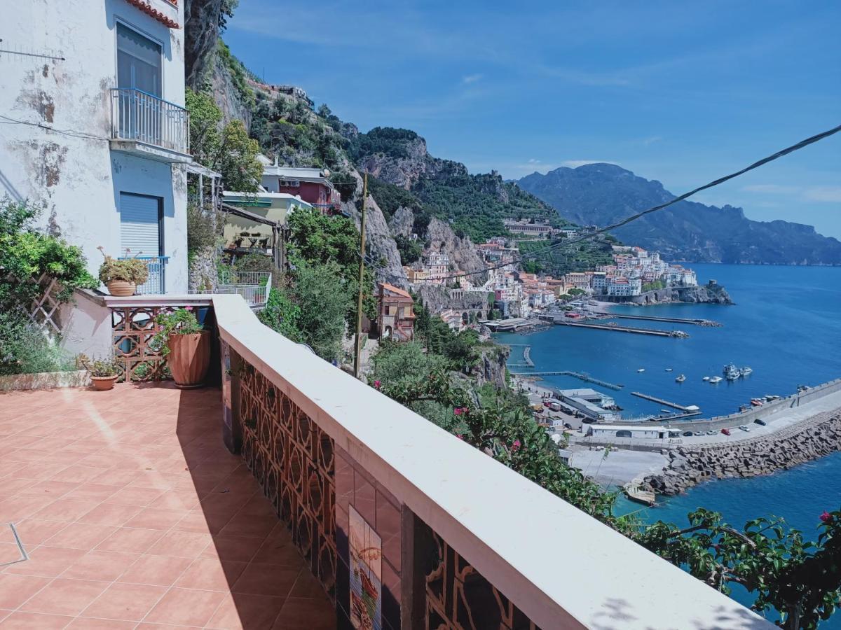 Bouganville & Sea Amalfi Bagian luar foto